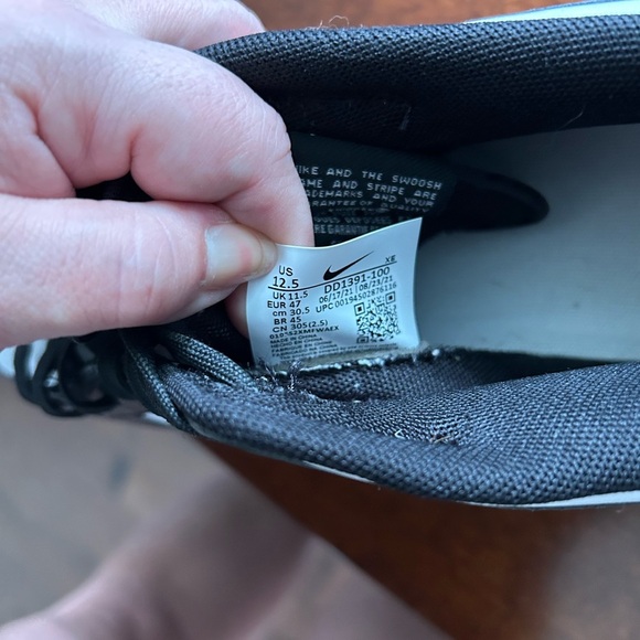 Nike Dunk Low Pandas 12.5 - Picture 8 of 8